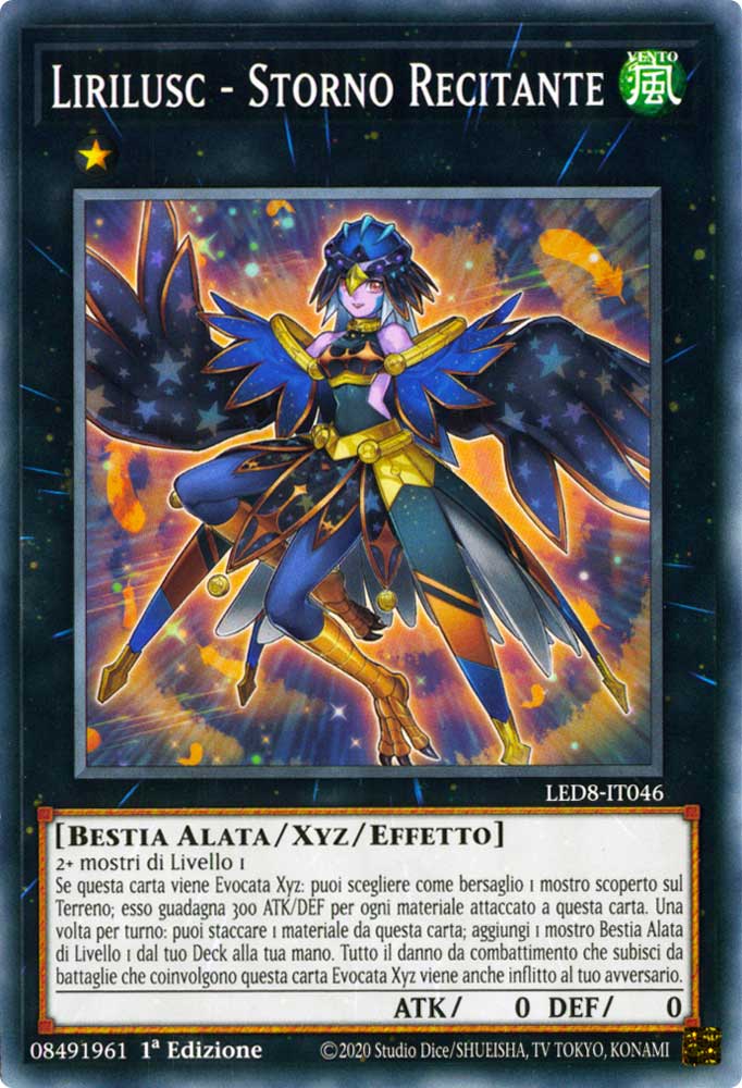 LED8-IT046 Lirilusc - Storno Recitante comune 1a Edizione (IT) -NEAR MINT-