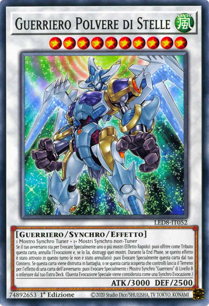 LED8-IT052 Guerriero Polvere di Stelle comune 1a Edizione (IT) -NEAR MINT-
