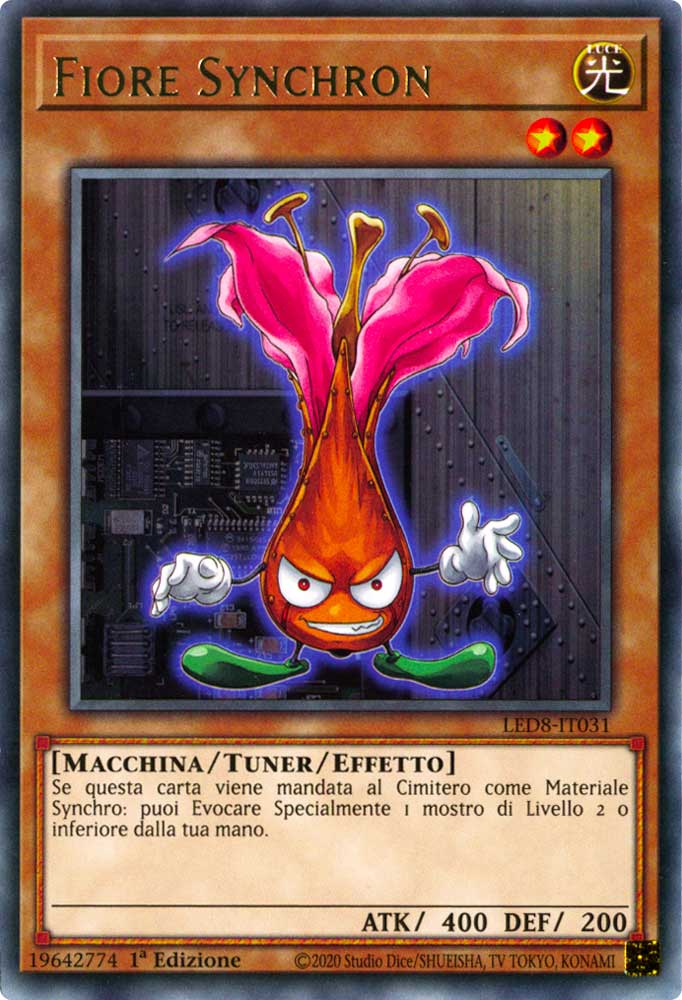 LED8-IT031 Fiore Synchron rara 1a Edizione (IT) -NEAR MINT-