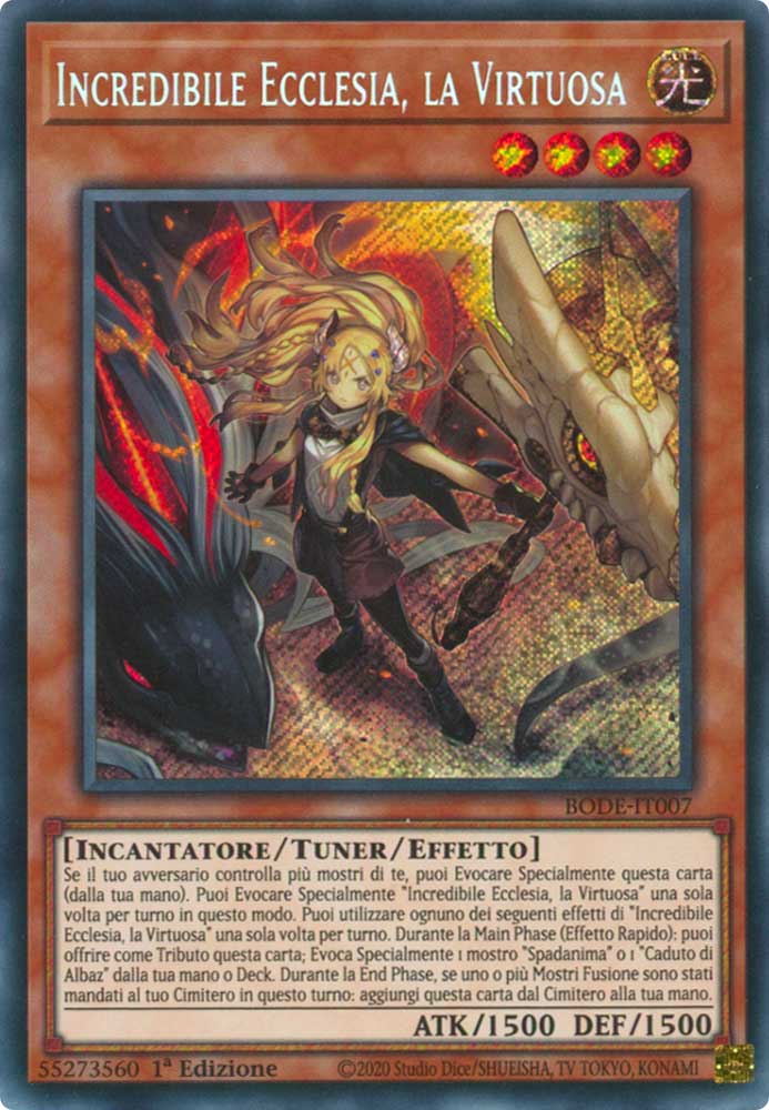 BODE-IT007 Incredibile Ecclesia, la Virtuosa rara segreta 1a Edizione (IT) -NEAR MINT-