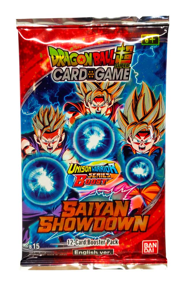 Unison Warrior Series Saiyan Showdown busta 12 carte (EN)