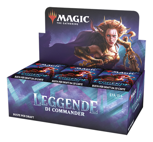 Leggende di Commander display 24 buste (IT)