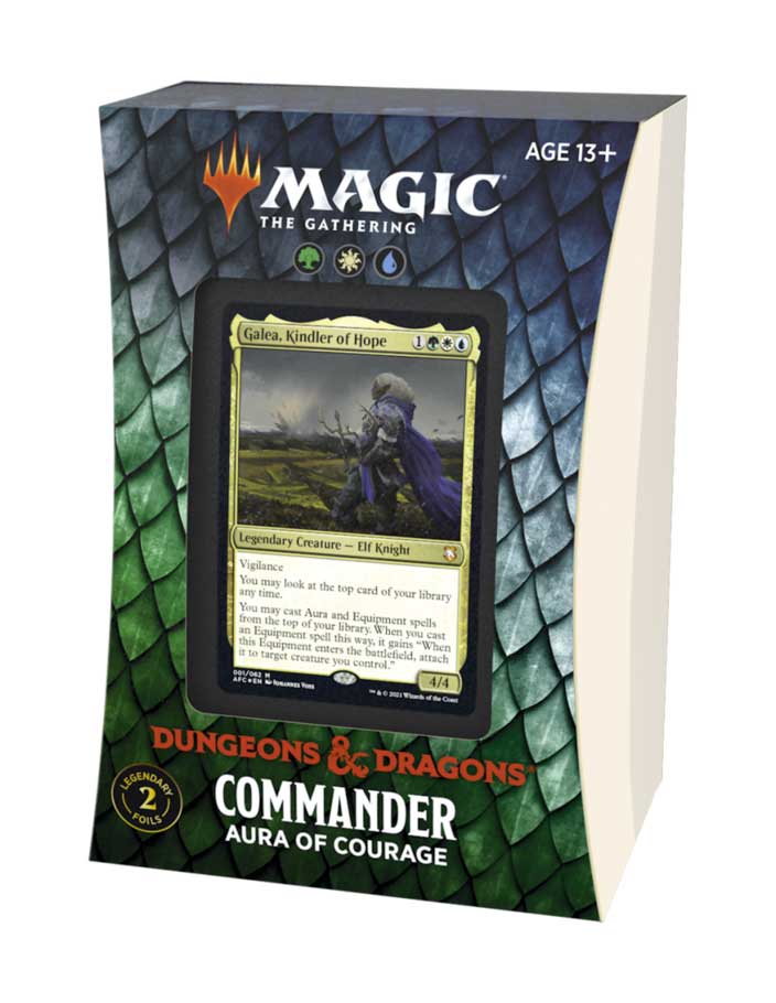 Dungeons & Dragons: Adventures in the Forgotten Realms Commander Aura of Courage (EN)