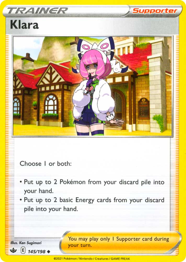 145 / 198 Klara Non Comune normale (EN) -NEAR MINT-