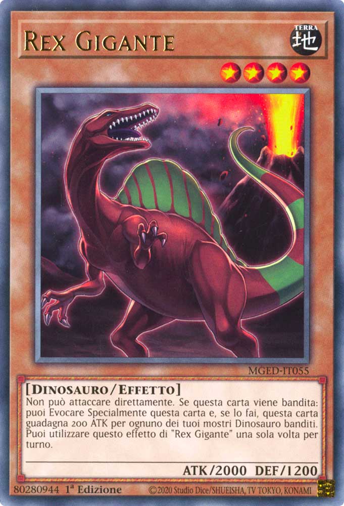 MGED-IT055 Rex Gigante rara 1a Edizione (IT) -NEAR MINT-