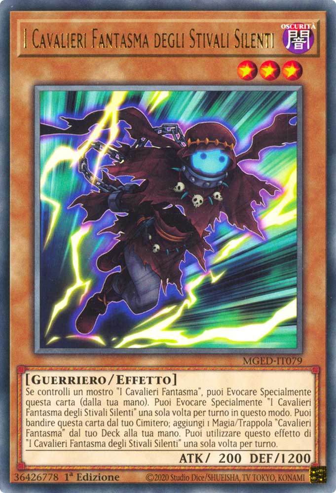 MGED-IT079 I Cavalieri Fantasma degli Stivali Silenti rara 1a Edizione (IT) -NEAR MINT-
