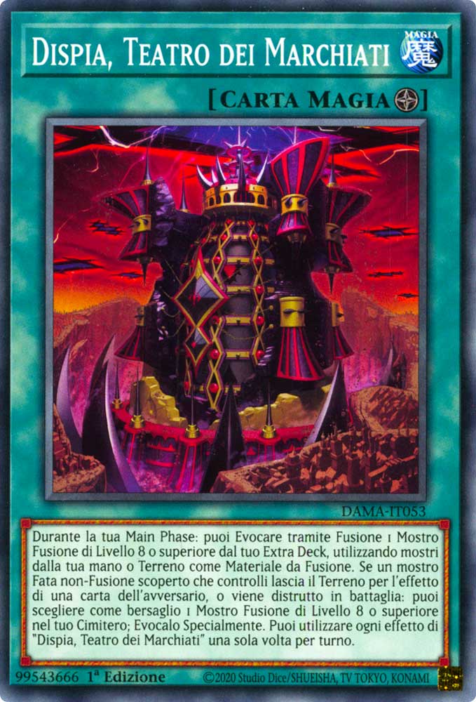 DAMA-IT053 Dispia, Teatro dei Marchiati comune 1a Edizione (IT) -NEAR MINT-