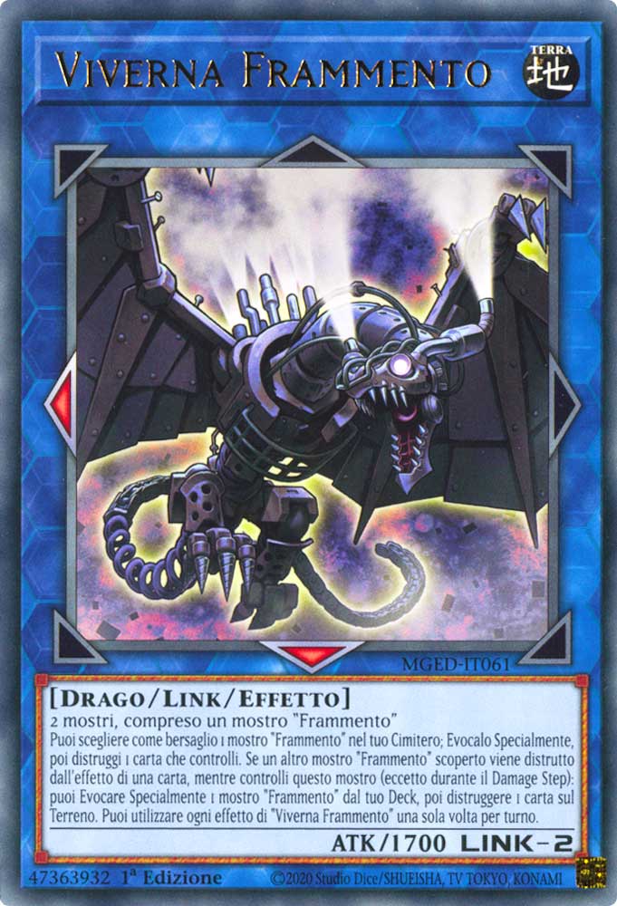 MGED-IT061 Viverna Frammento rara 1a Edizione (IT) -NEAR MINT-