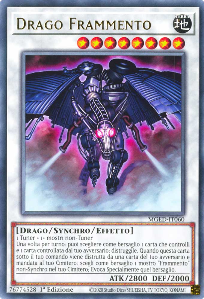 MGED-IT060 Drago Frammento rara 1a Edizione (IT) -NEAR MINT-