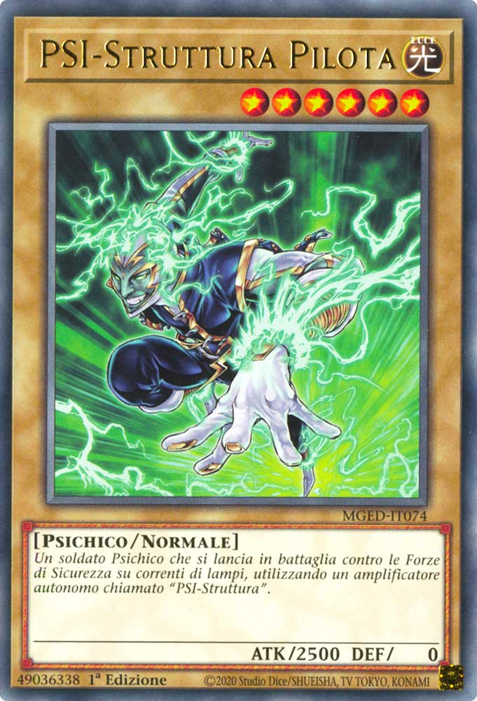 MGED-IT074 PSI-Struttura Pilota rara 1a Edizione (IT) -NEAR MINT-