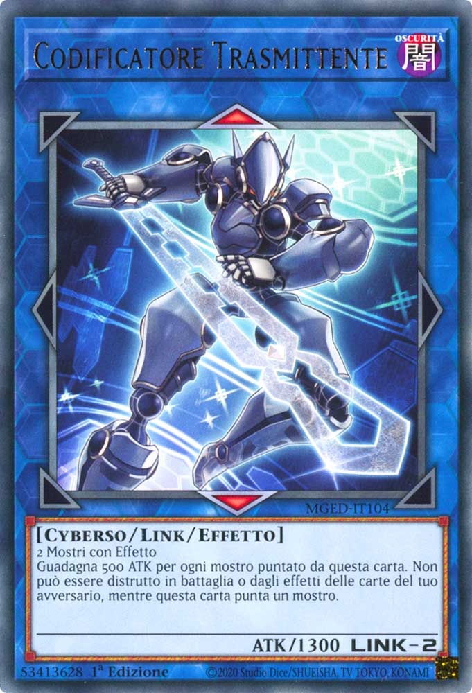 MGED-IT104 Codificatore Trasmittente rara 1a Edizione (IT) -NEAR MINT-