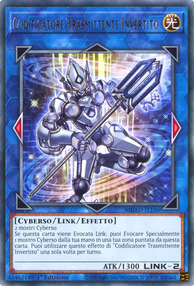 MGED-IT106 Codificatore Trasmittente Invertito rara 1a Edizione (IT) -NEAR MINT-