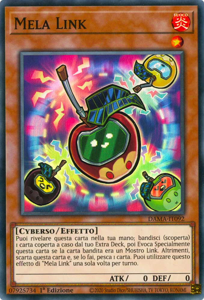 DAMA-IT092 Mela Link super rara 1a Edizione (IT) -NEAR MINT-