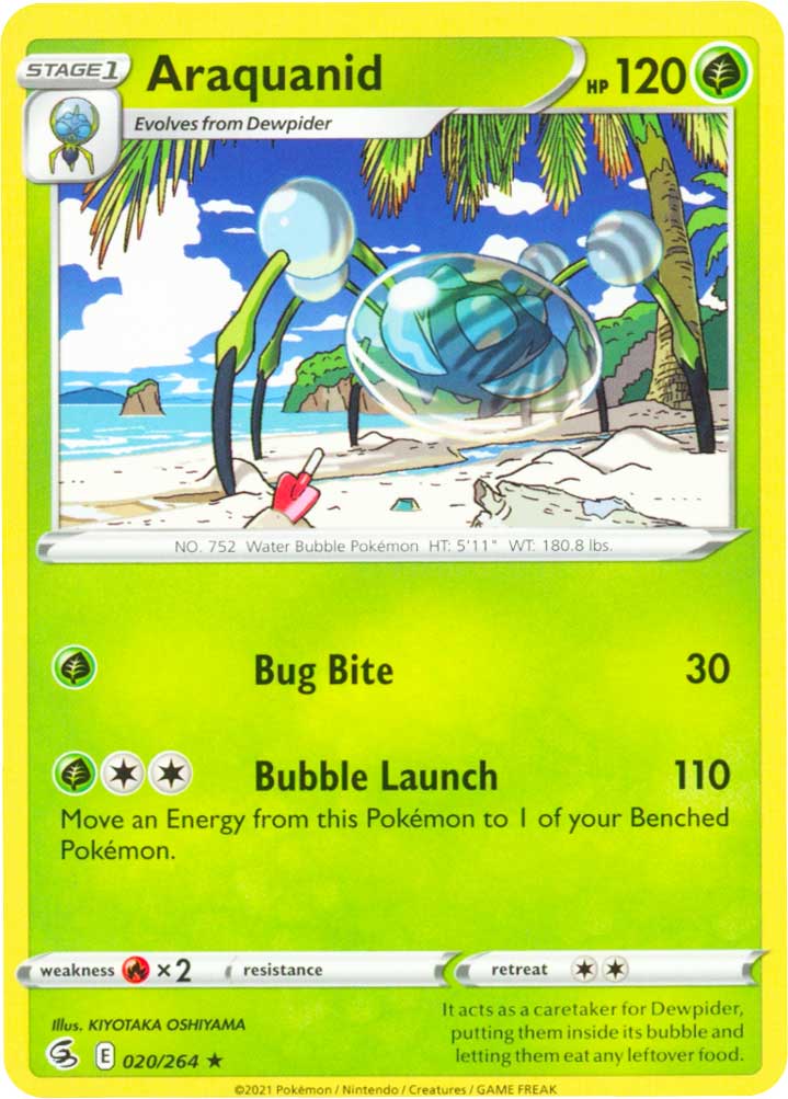 020 / 264 Araquanid Rara normale (EN) -NEAR MINT-