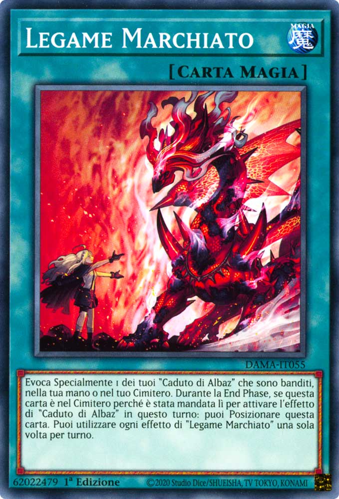 DAMA-IT055 Legame Marchiato comune 1a Edizione (IT) -NEAR MINT-