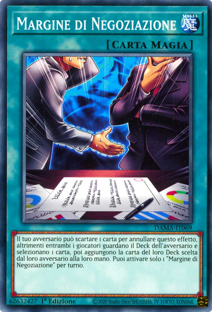 DAMA-IT069 Margine di Negoziazione comune 1a Edizione (IT) -NEAR MINT-