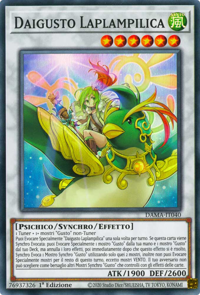 DAMA-IT040 Daigusto Laplampilica super rara 1a Edizione (IT) -NEAR MINT-