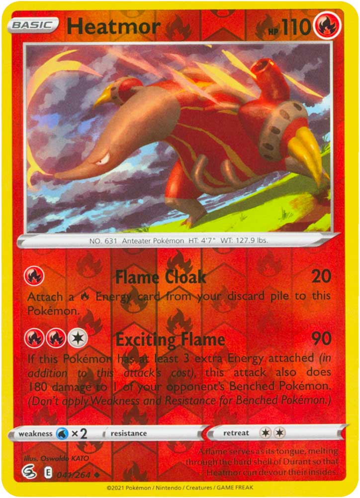 041 / 264 Heatmor Non Comune Reverse foil (EN) -NEAR MINT-