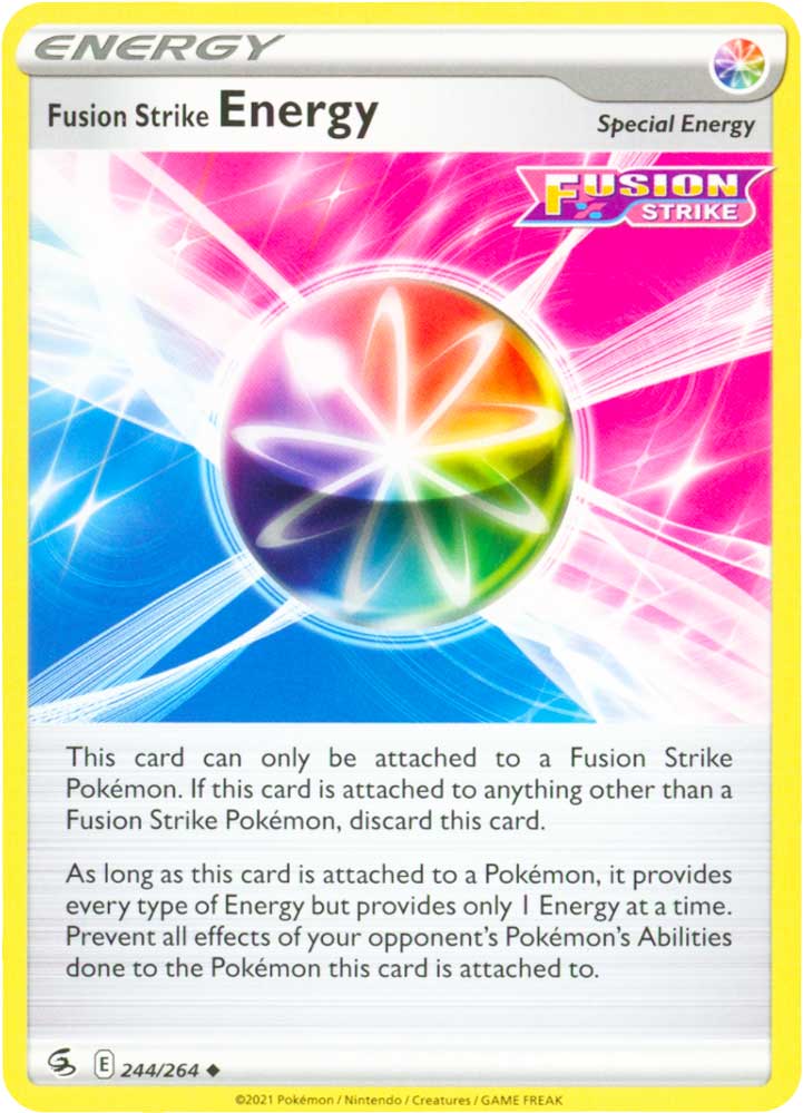 244 / 264 Fusion Strike Energy Non Comune normale (EN) -NEAR MINT-