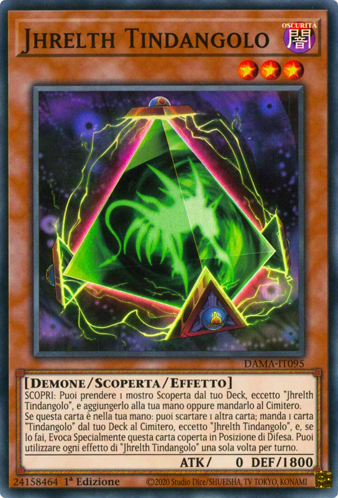 DAMA-IT095 Jhrelth Tindangolo super rara 1a Edizione (IT) -NEAR MINT-