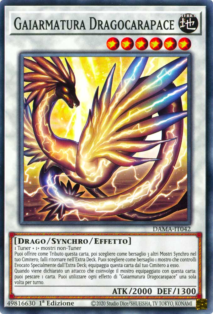DAMA-IT042 Gaiarmatura Dragocarapace comune 1a Edizione (IT) -NEAR MINT-