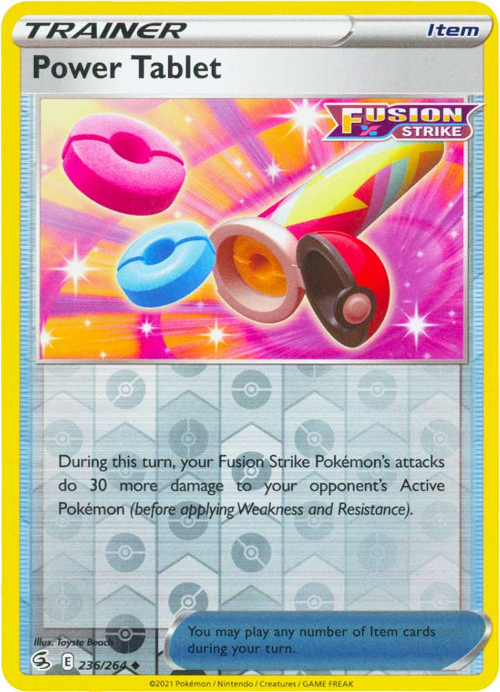 236 / 264 Power Tablet Non Comune Reverse foil (EN) -NEAR MINT-