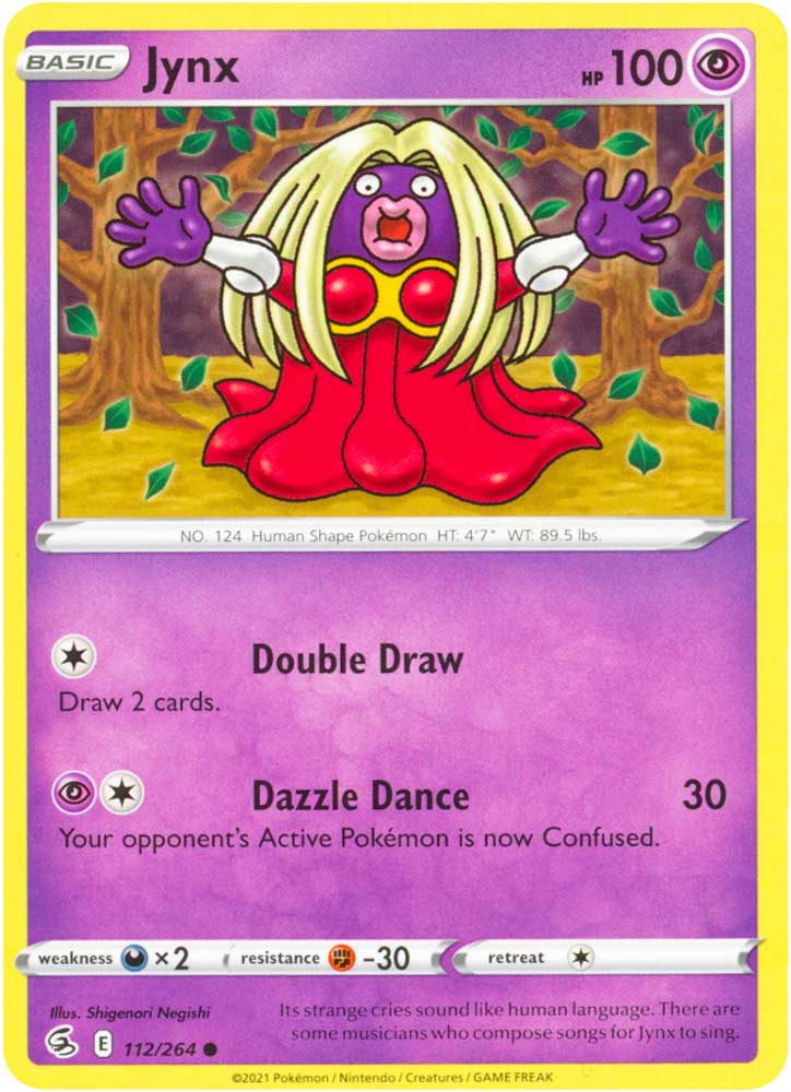 112 / 264 Jynx Comune normale (EN) -NEAR MINT-