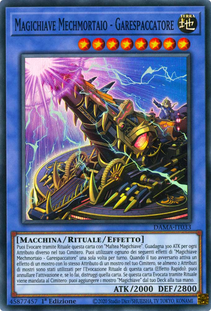 DAMA-IT033 Magichiave Mechmortaio - Garespaccatore super rara 1a Edizione (IT) -NEAR MINT-