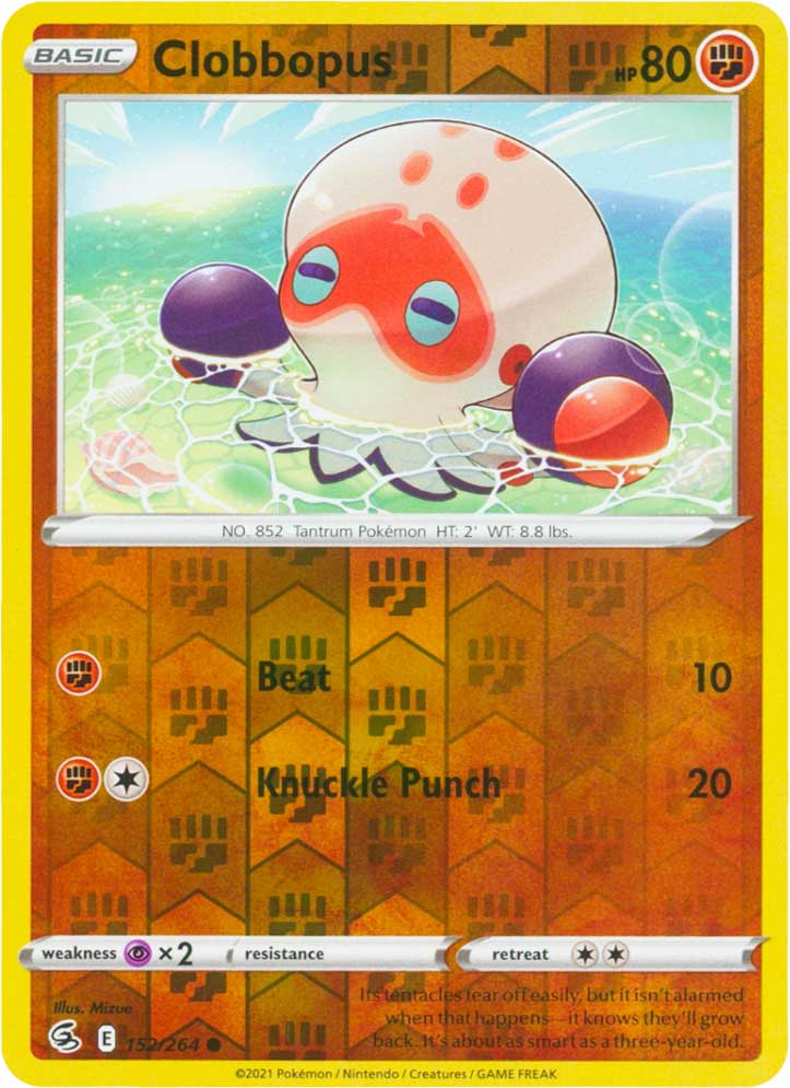 152 / 264 Clobbopus Comune Reverse foil (EN) -NEAR MINT-