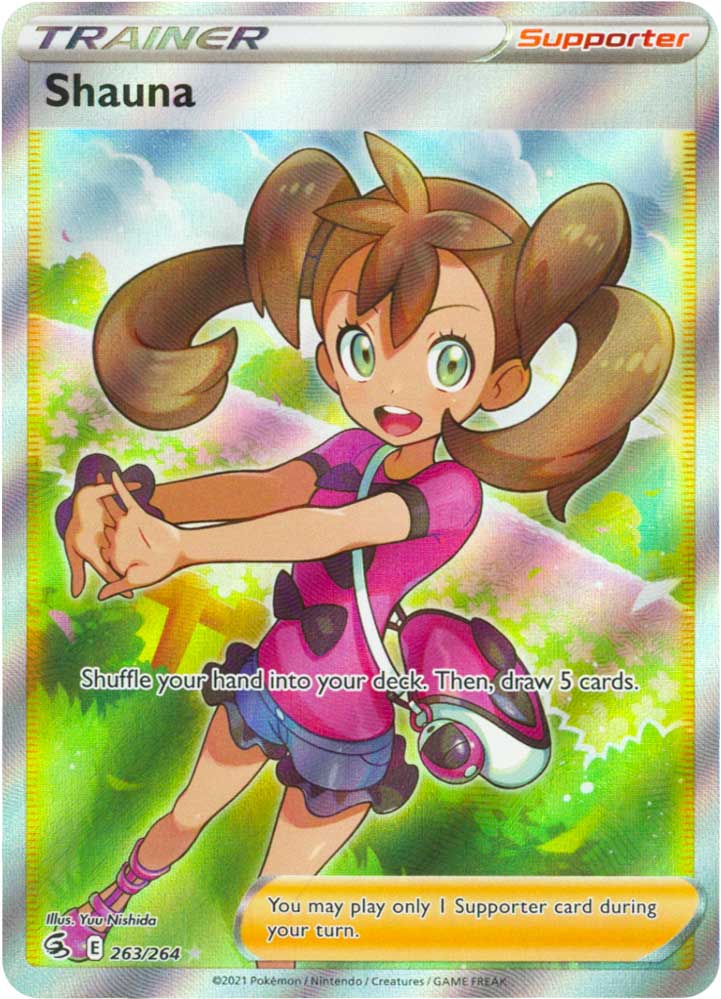 263 / 264 Shauna Ultra Rara Full Art foil (EN) -NEAR MINT-