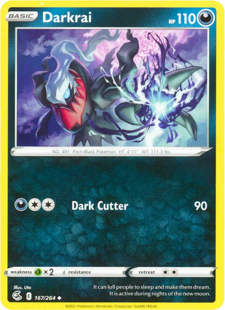 167 / 264 Darkrai Non Comune normale (EN) -NEAR MINT-