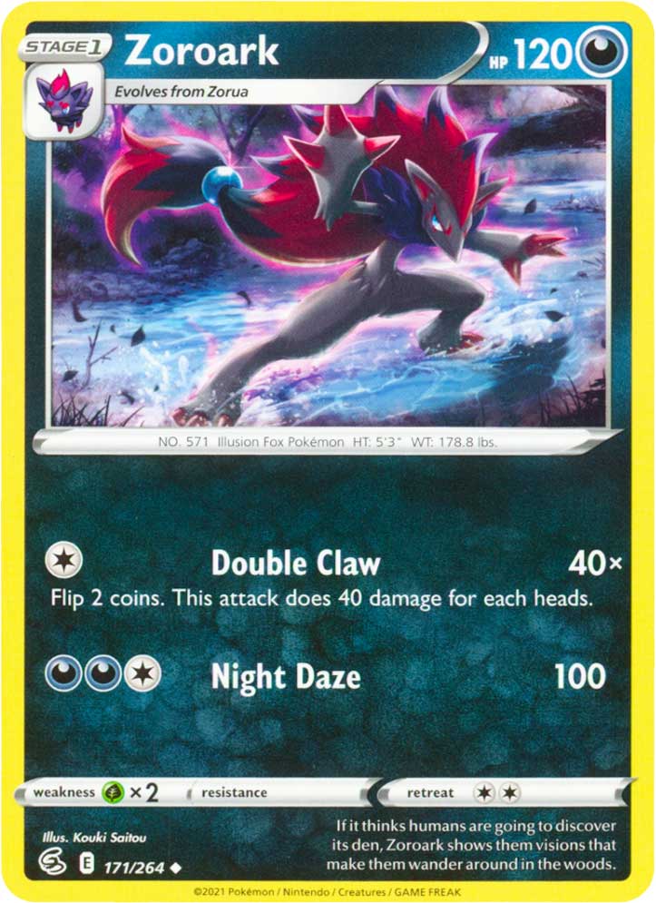 171 / 264 Zoroark Non Comune normale (EN) -NEAR MINT-