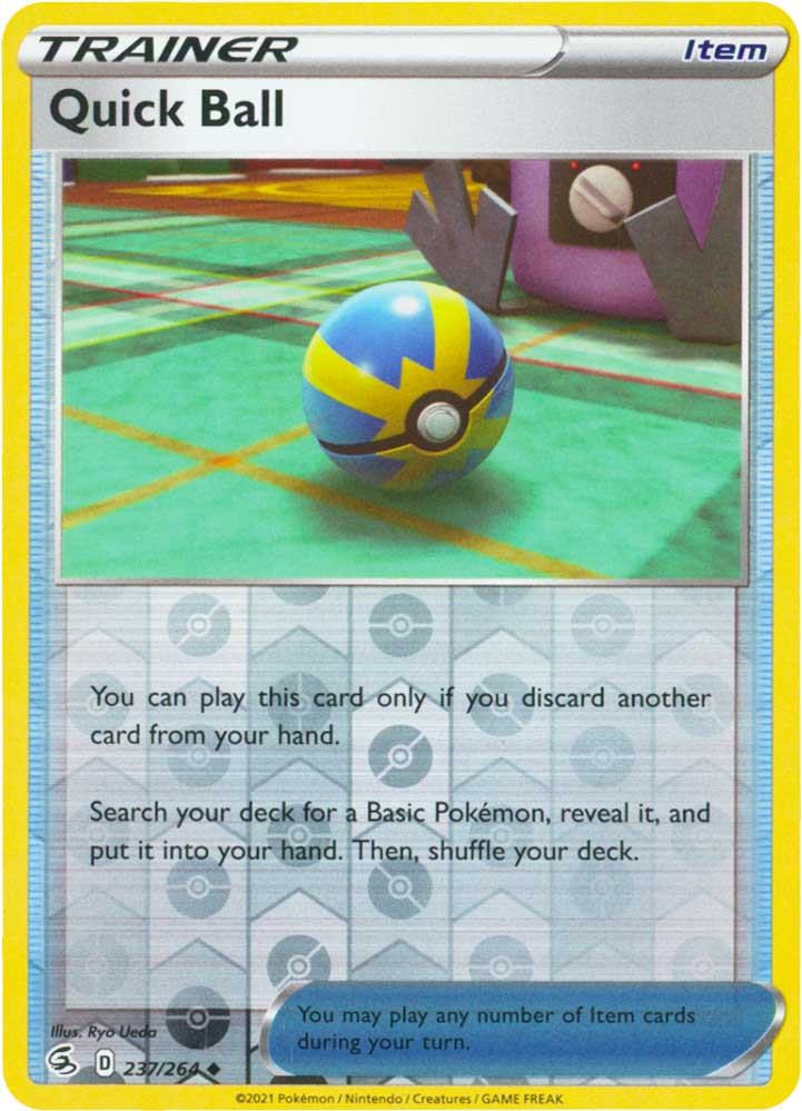 237 / 264 Quick Ball Non Comune Reverse foil (EN) -NEAR MINT-