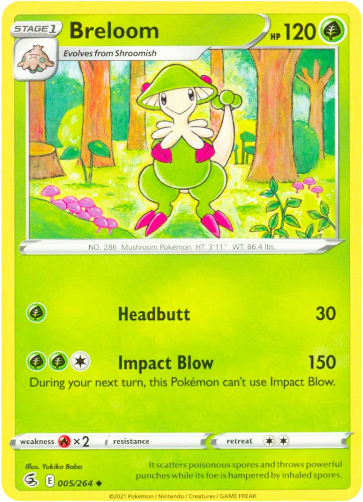 005 / 264 Breloom Non Comune normale (EN) -NEAR MINT-