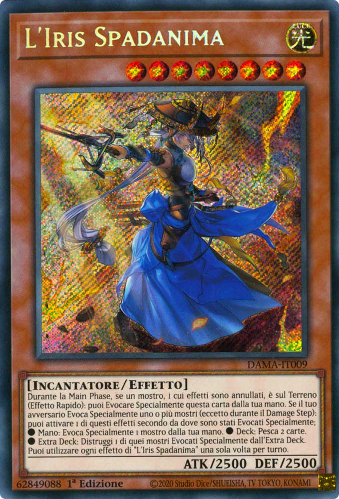 DAMA-IT009 L'Iris Spadanima rara segreta 1a Edizione (IT) -NEAR MINT-