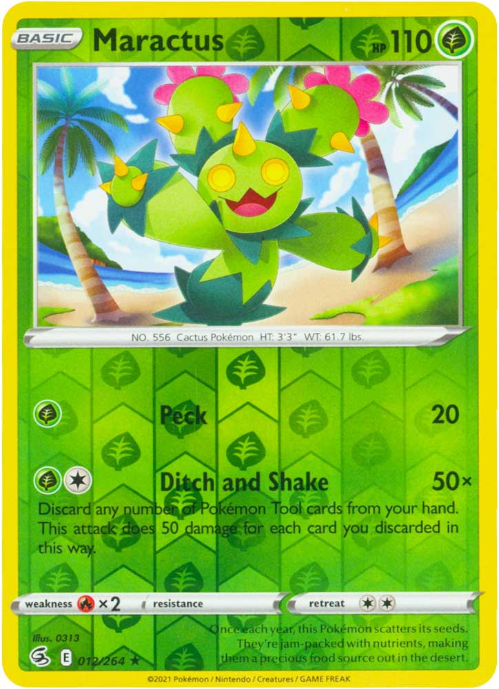 012 / 264 Maractus Rara Reverse foil (EN) -NEAR MINT-