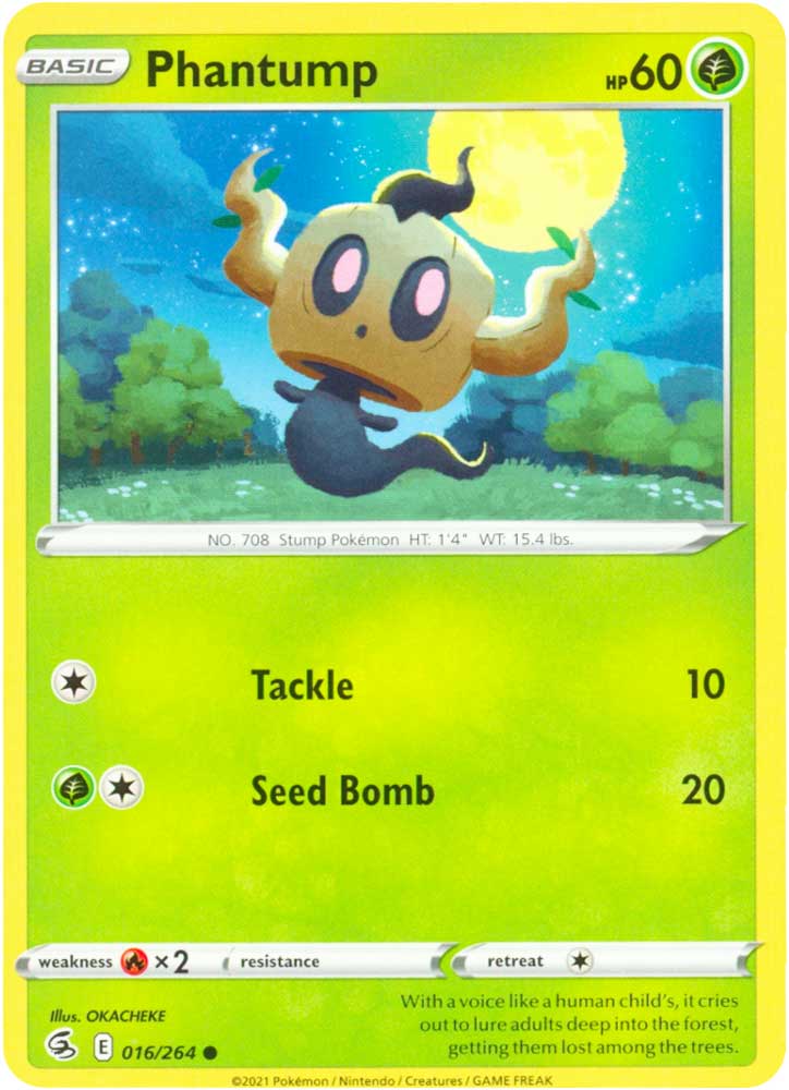016 / 264 Phantump Comune normale (EN) -NEAR MINT-