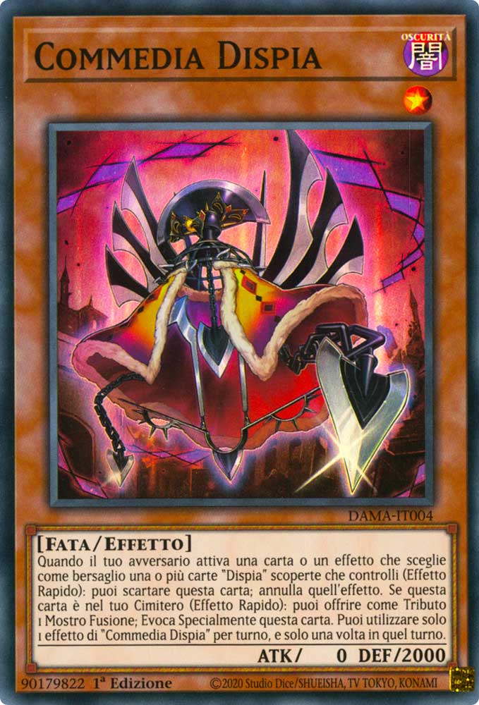 DAMA-IT004 Commedia Dispia super rara 1a Edizione (IT) -NEAR MINT-