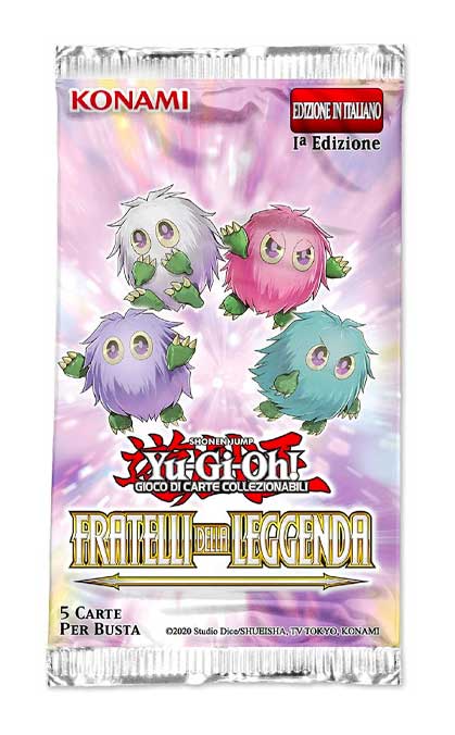 Fratelli della Leggenda 1a edizione busta 5 carte (IT)
