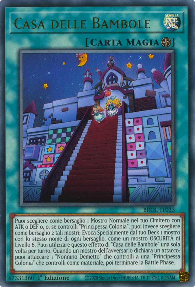 BROL-IT033 Casa delle Bambole ultra rara 1a Edizione (IT) -NEAR MINT-