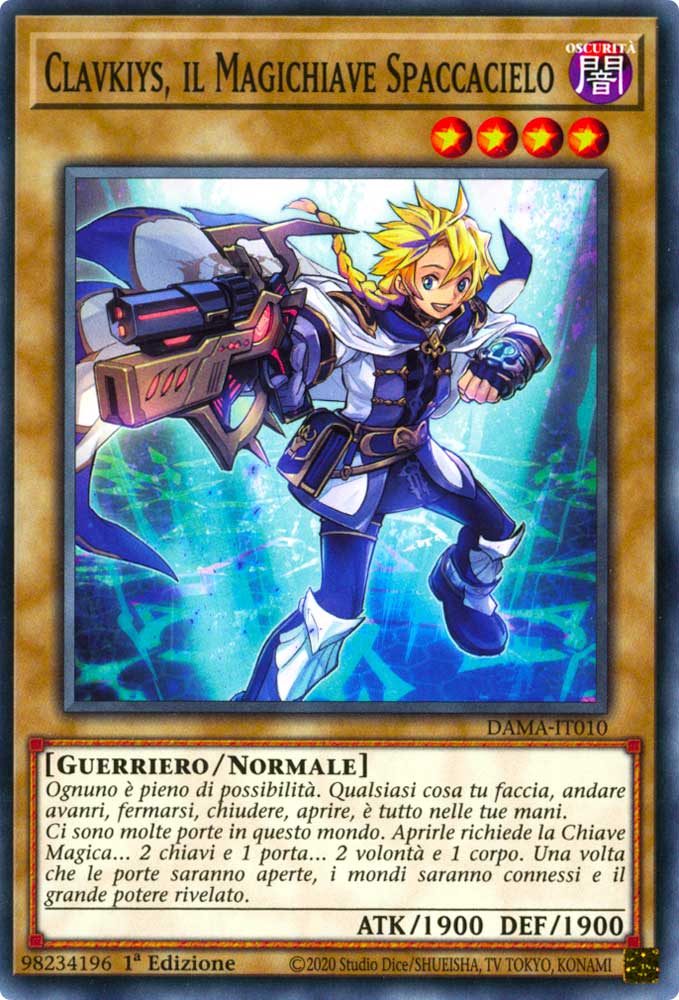 DAMA-IT010 Clavkiys, il Magichiave Spaccacielo comune 1a Edizione (IT) -NEAR MINT-