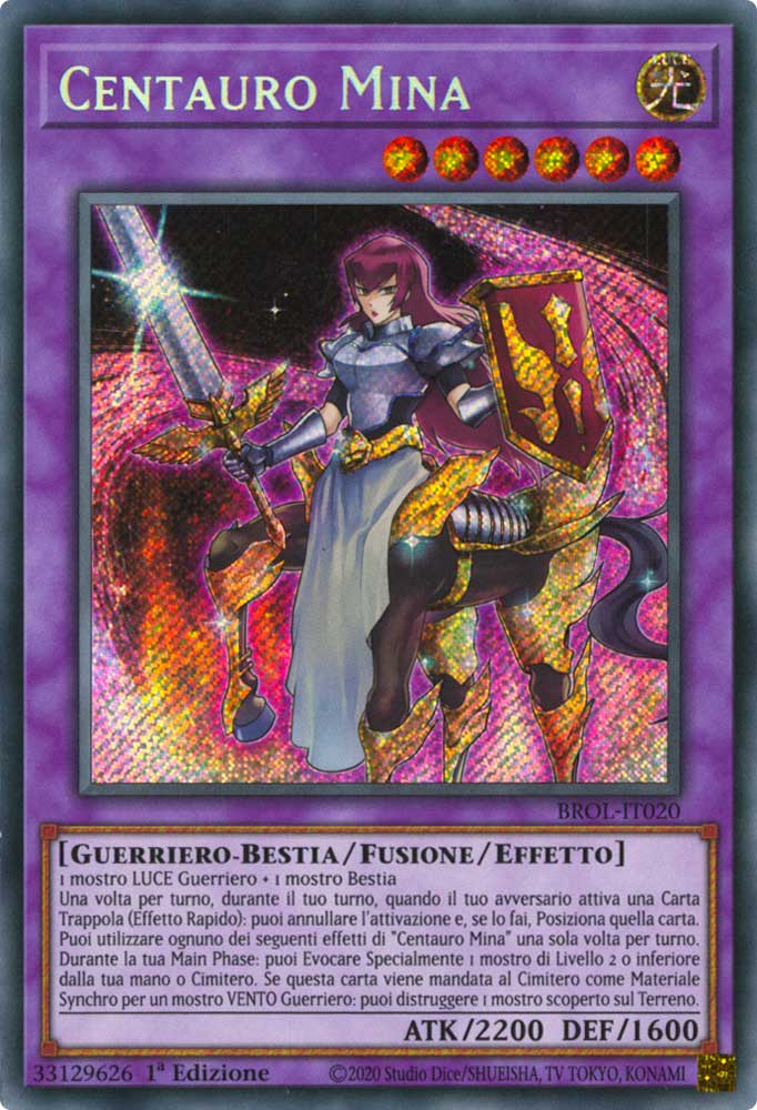 BROL-IT020 Centauro Mina rara segreta 1a Edizione (IT) -NEAR MINT-