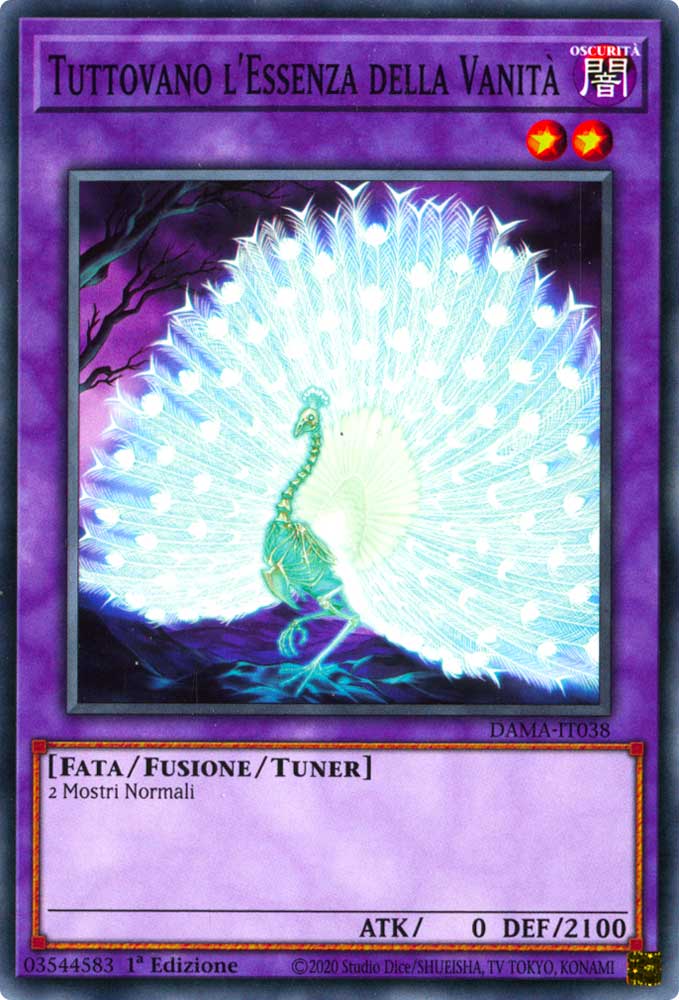 DAMA-IT038 Tuttovano l'Essenza della Vanita' comune 1a Edizione (IT) -NEAR MINT-