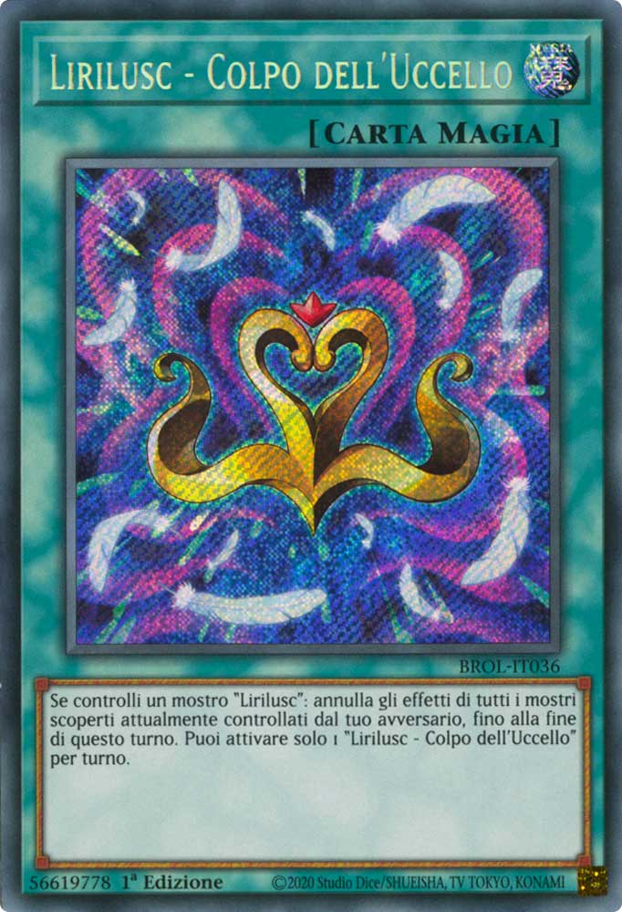 BROL-IT036 Lirilusc - Colpo dell'Uccello rara segreta 1a Edizione (IT) -NEAR MINT-