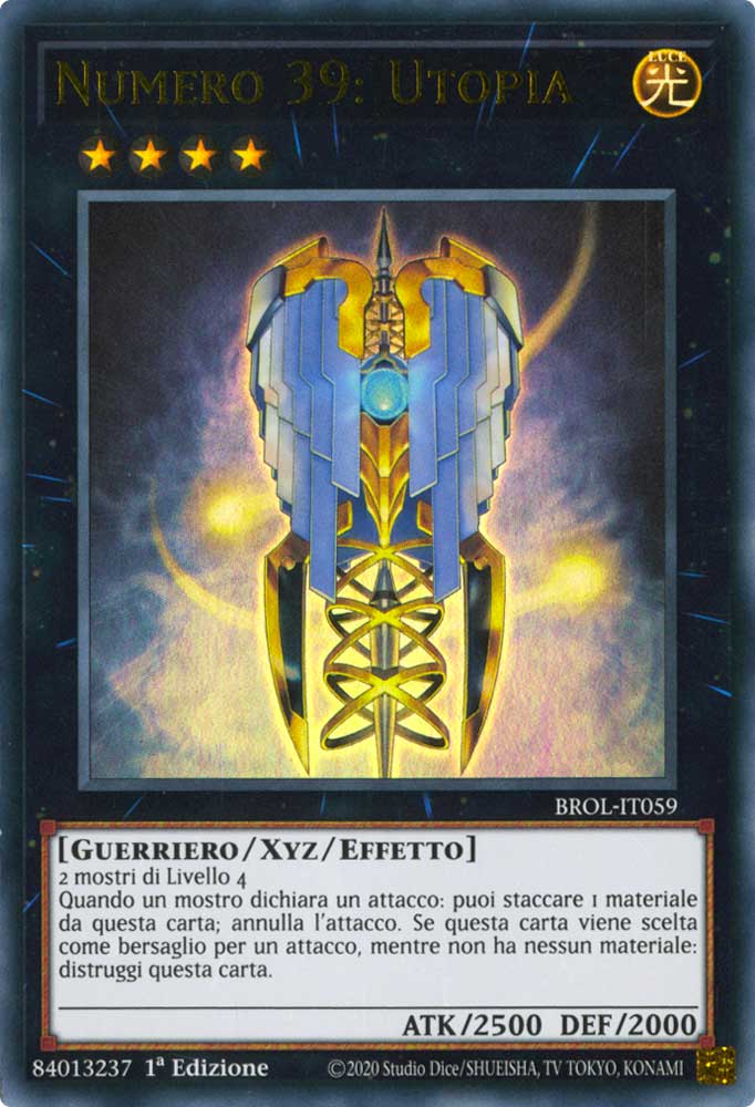 BROL-IT059 Numero 39: Utopia ultra rara 1a Edizione (IT) -NEAR MINT-