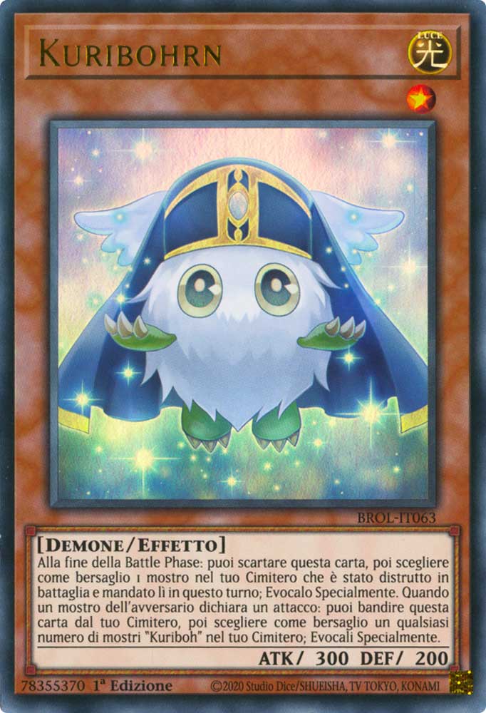 BROL-IT063 Kuribohrn ultra rara 1a Edizione (IT) -NEAR MINT-