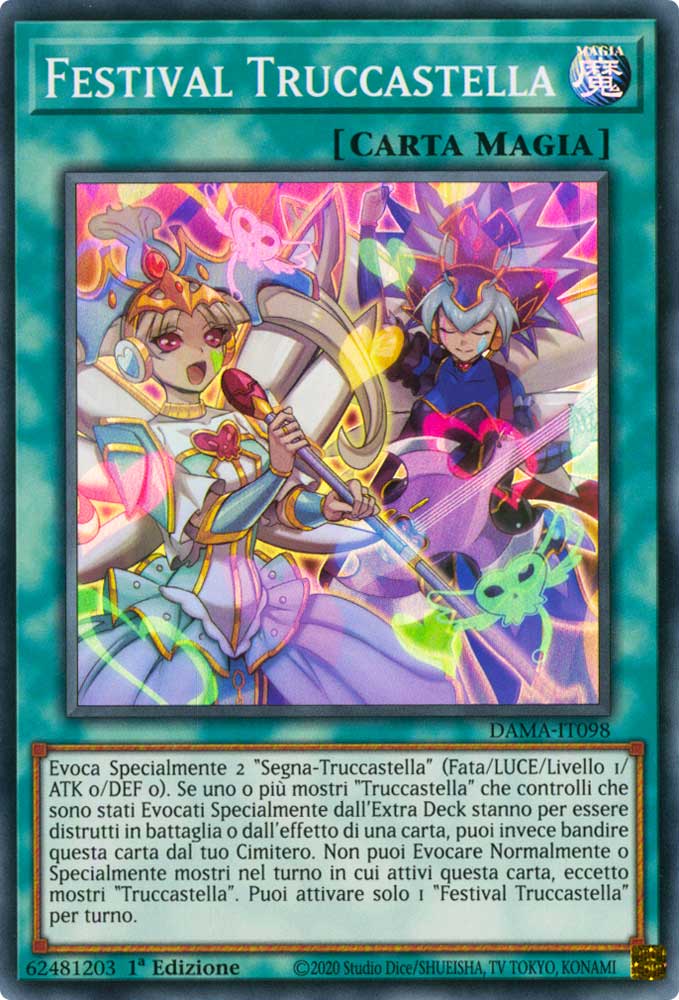 DAMA-IT098 Festival Truccastella super rara 1a Edizione (IT) -NEAR MINT-