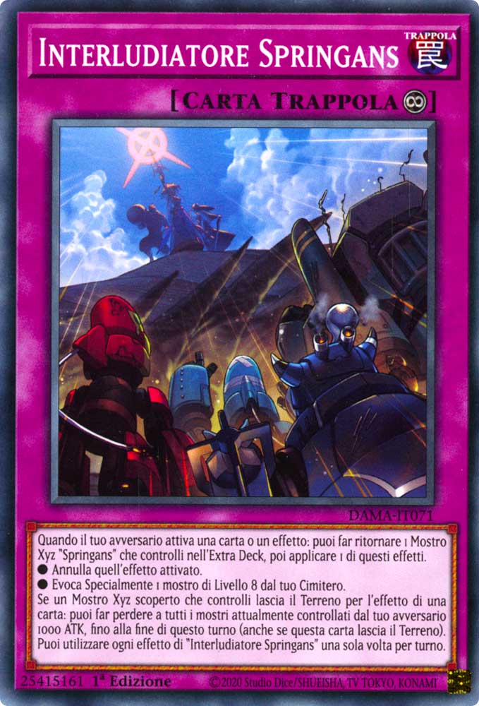 DAMA-IT071 Interludiatore Springans comune 1a Edizione (IT) -NEAR MINT-