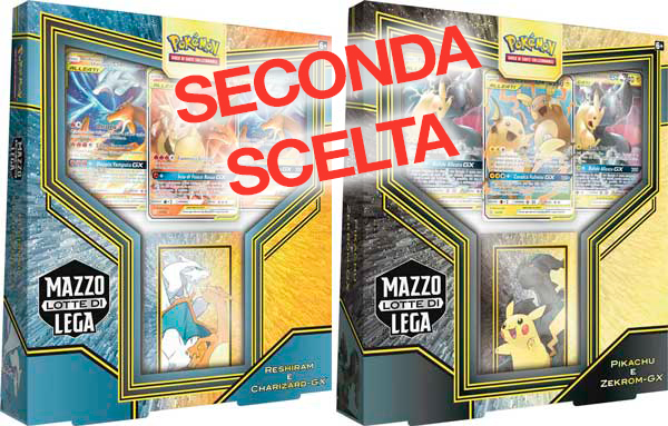 Mazzo Lotta di Lega Pikachu e Zekrom-GX/Reshiram e Charizard-GX assortito (seconda scelta) (IT)