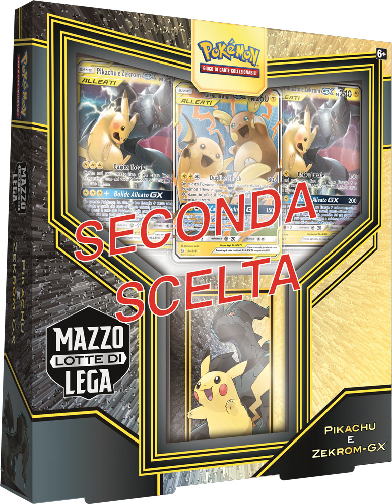 Mazzo Lotta di Lega Pikachu e Zekrom-GX (seconda scelta) (IT)